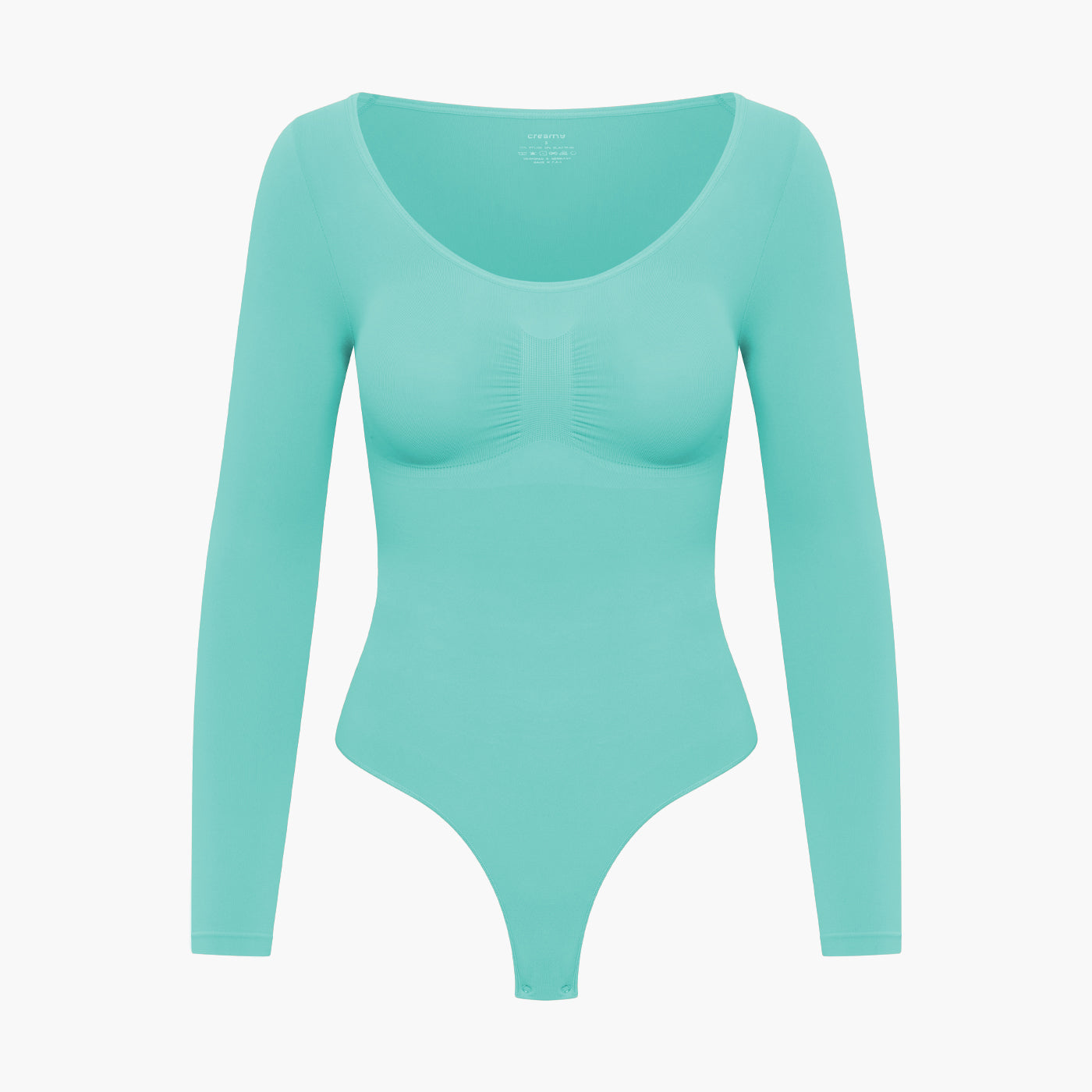 Bodysuit Sculpting Shapewear Longsleeve mit String