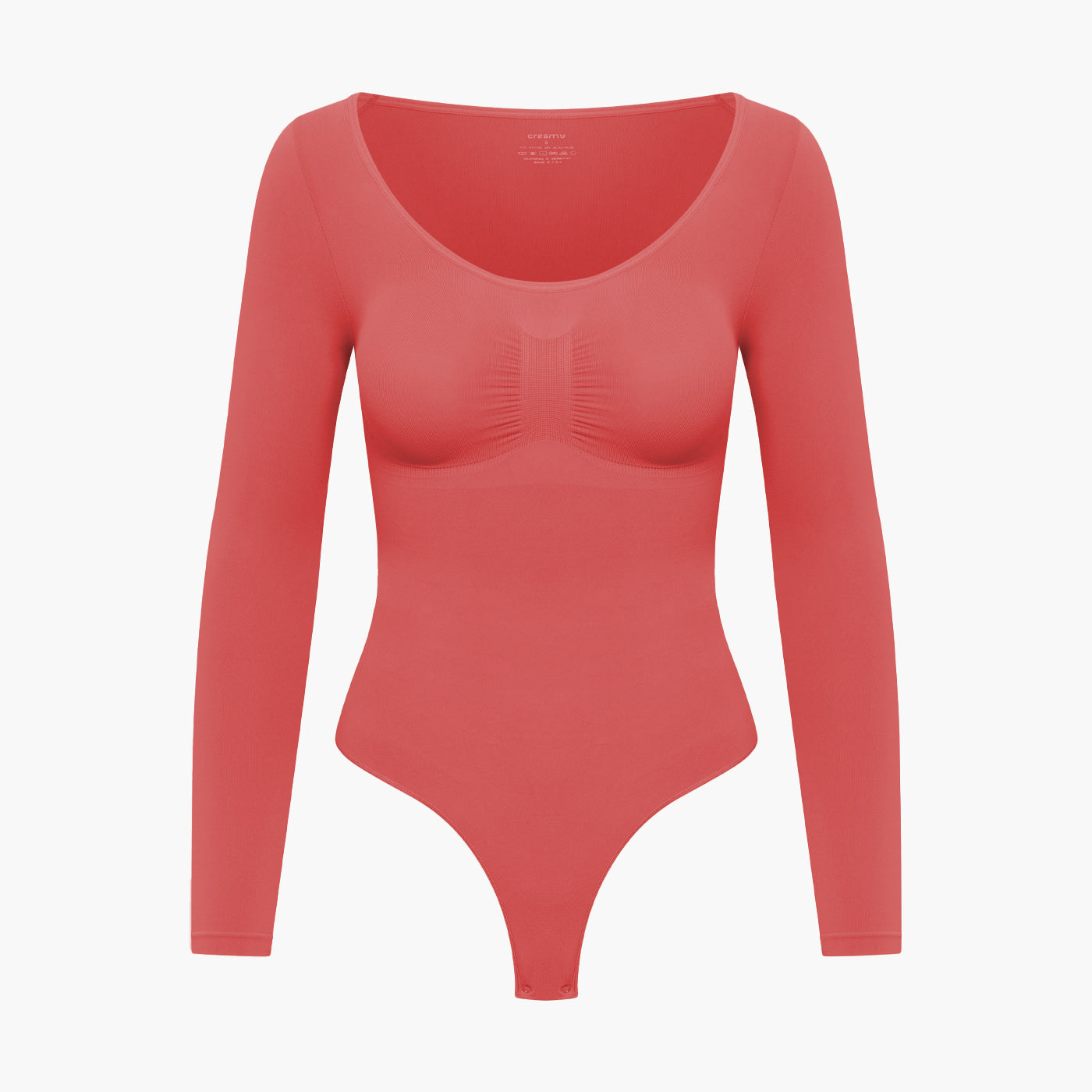 Bodysuit Sculpting Shapewear Longsleeve mit String